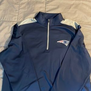 Patriots 1/4 Zip - men’s large
